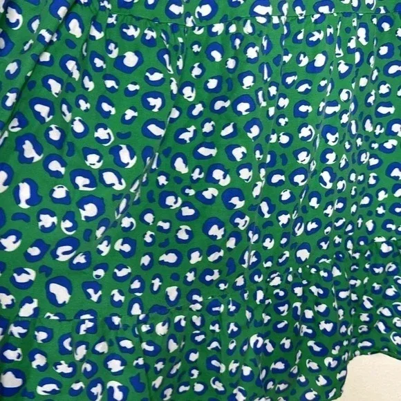 GraceAtwood THE DROP loose fit emerald loose fit mini dress size medium - Picture 4 of 7